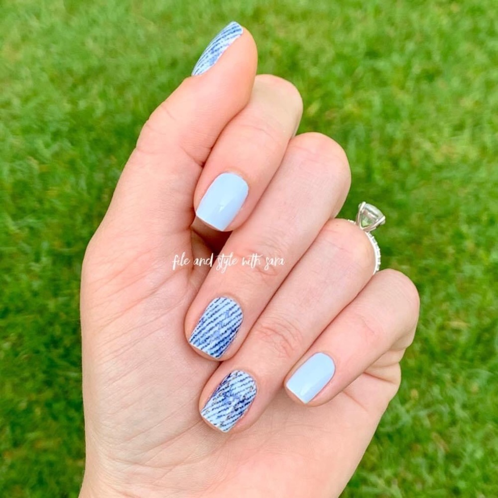 🌟3x Host Pick🌟Color Street 💙 Blue Jean Baby